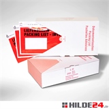 Begleitpapiertaschen Lieferscheintaschen Lang-DIN im Spendekarton | HILDE24 GmbH